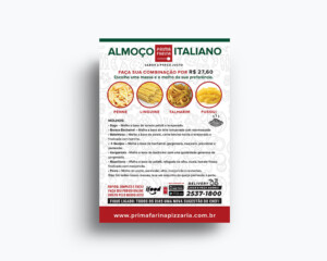 Flyer Almoço