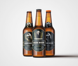 Rótulo Laxe Beer